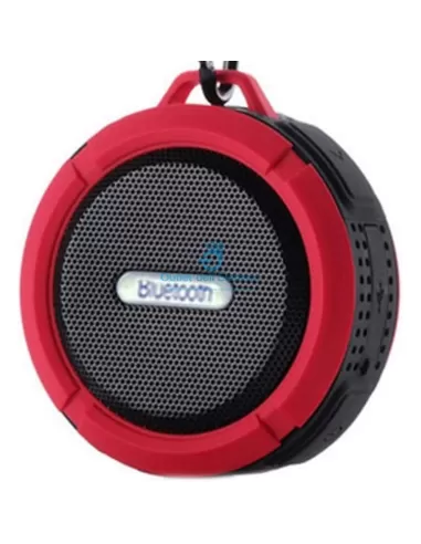 Enceinte sans fil Bluetooth C6 rouge